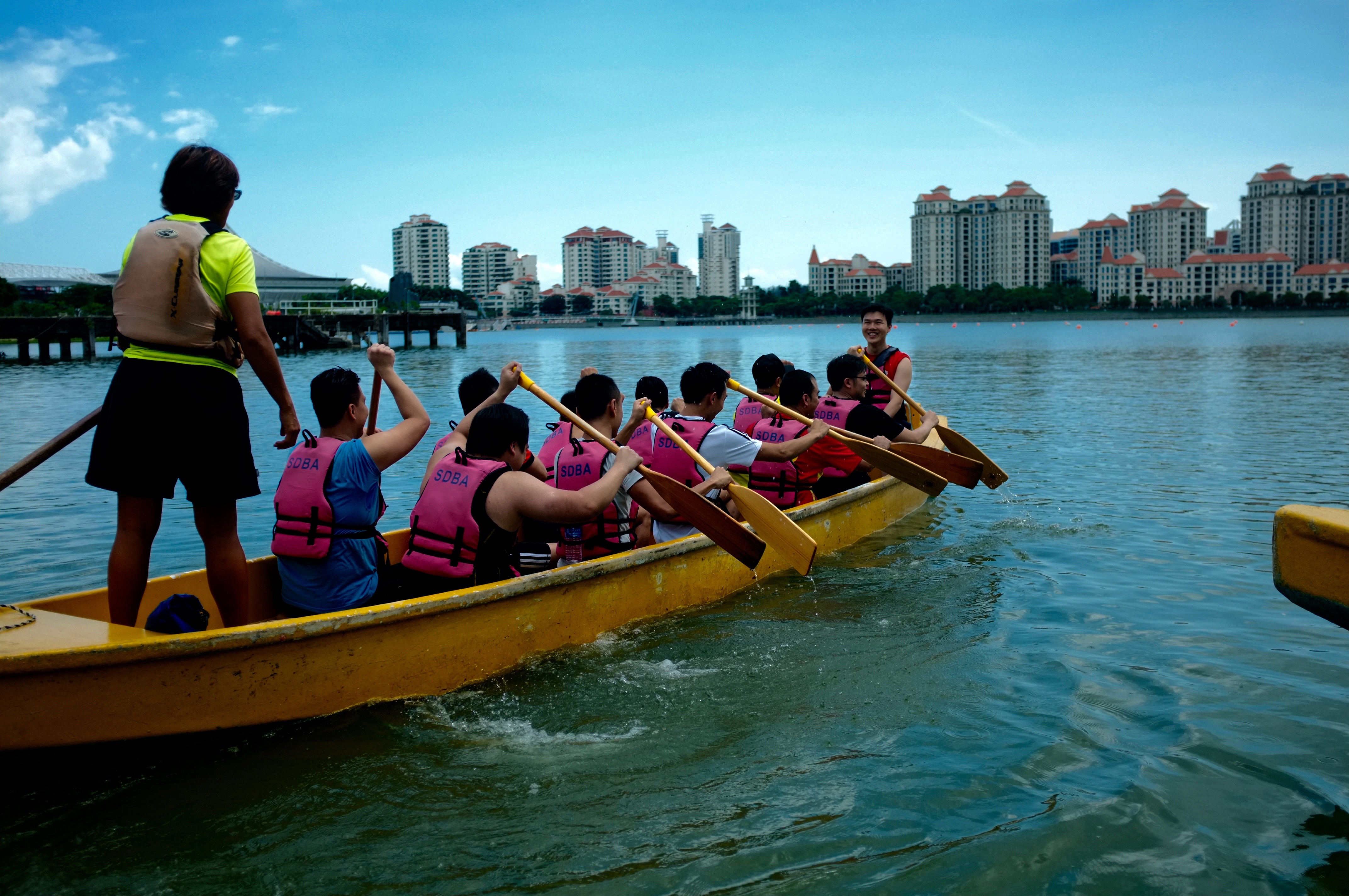 dragonboating team building activity
