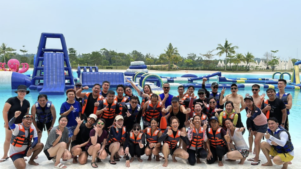 Fun overseas team building in bintan