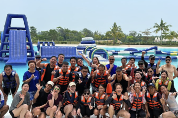 Fun overseas team building in bintan