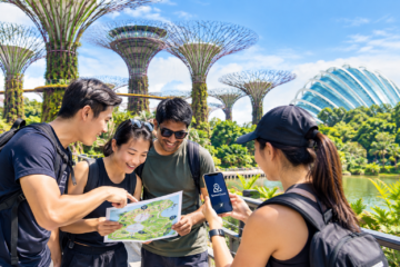 amazing race in gardens by the bay