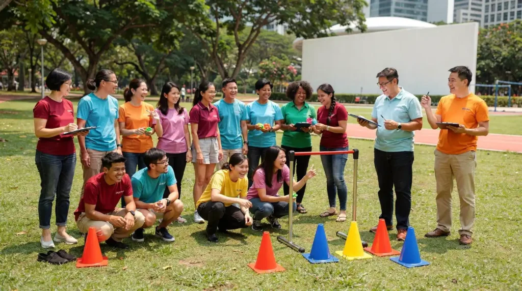 Selection of CSR team building activities for corporate groups